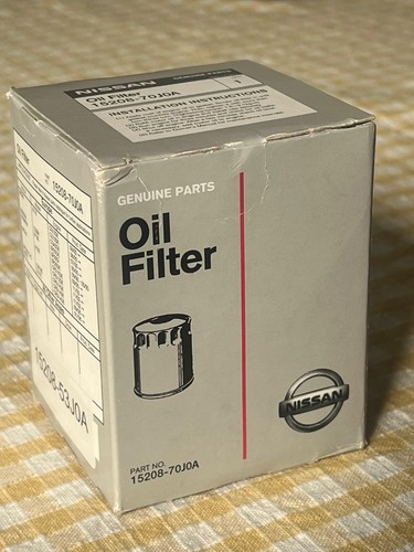 Nissan genuine oil filter