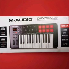 M-Audio Oxygen 25 - 25-Key USB MIDI Keyboard Controller - Boxed - Clean - 