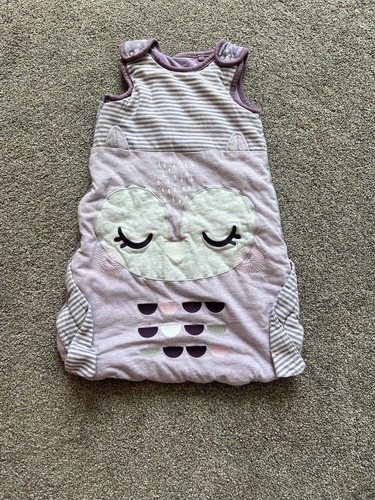 Purple owl sleep - , bag