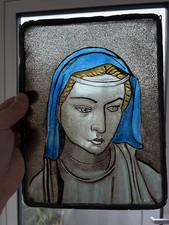 Antique vintage stained glass