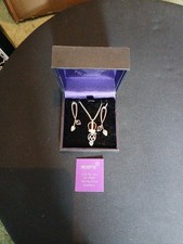 Kit Heath In Style Renee Mackintosh Silver Earings & Necklace Set. Original Box