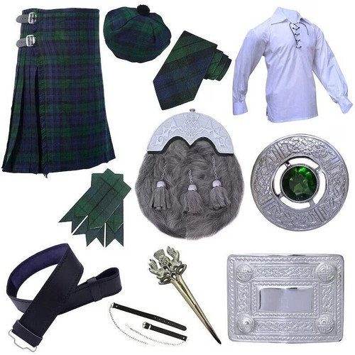 Scottish kilt 11pices set - scottish, of