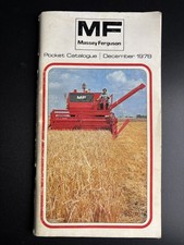 MASSEY FERGUSON POCKET CATALOGUE 1978 TRACTOR BROCHURE, BOOK, RANGE FARM MODELS