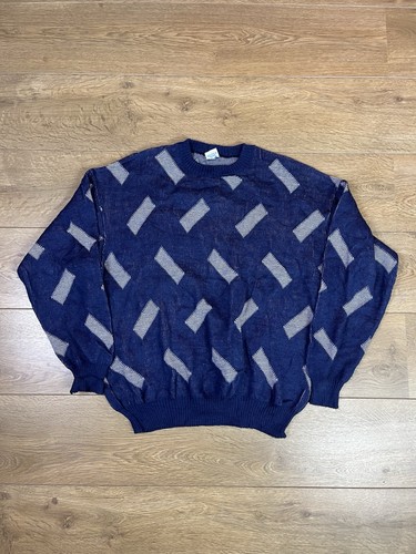 Vintage 80s wool patterned - 80s,