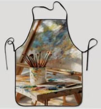 FUN ART PAINT CAN, BRUSHES &