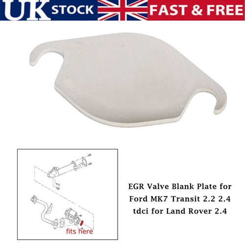 Egr valve blank plate - blank, for