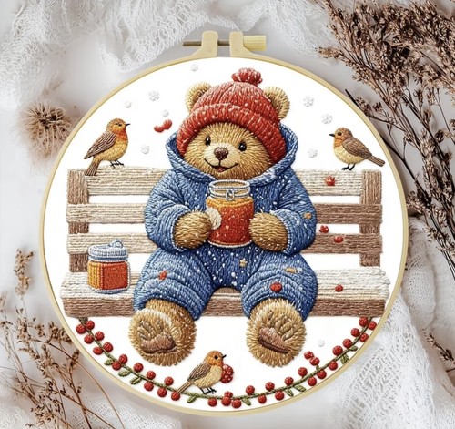 Embroidery kit beginners - kit, beginners-