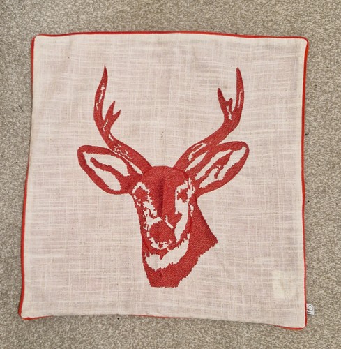 Stag cushion cover red deer - stag,