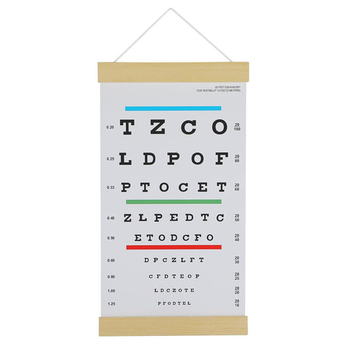 Noyoc snellen eye - eye, chart
