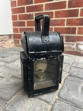 OLD SPARK PROOF RAPE OIL GENERAL PURPOSE RAILWAY HAND LAMP