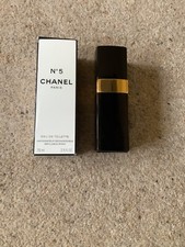 Vintage Chanel No 5 75ml Refillable Spray with empty bottle & box