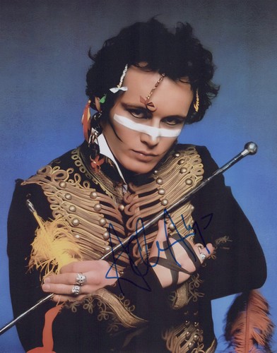 Adam ant signed - signed, photo