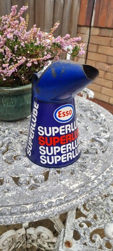 Esso superlube can jug vintage - superlube,