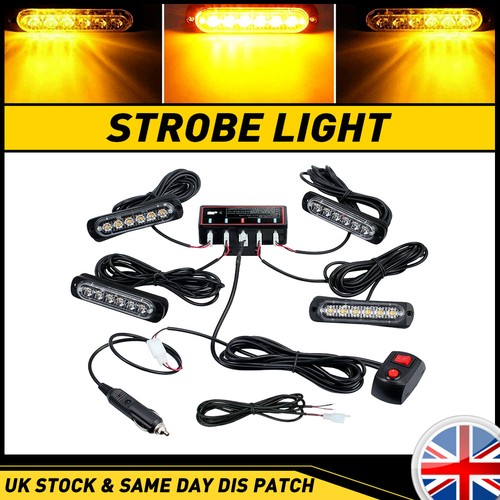 Amber recovery strobe - 4x,