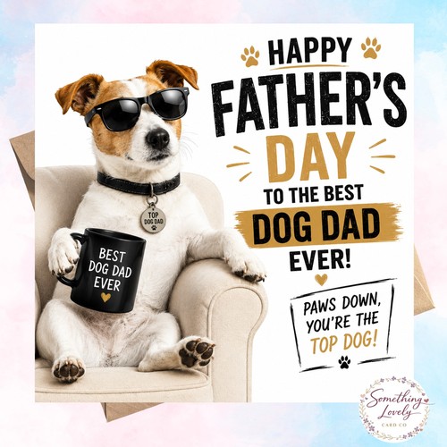 Jack russell fathers day - russell,