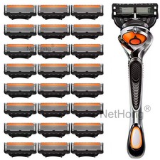 For Gillette ProGlide Razor Flexball Technology 1 x Handle +24 Blade Refills