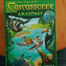 Carcassonne Amazonas Z-Man Board Game Complete Set