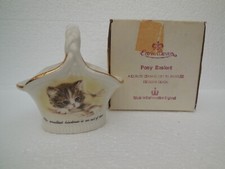 Crown Devon Posy Basket ~