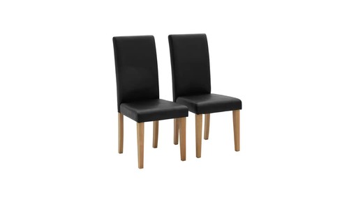 Pair midback dining chairs - dining,