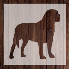 English Mastiff Stencil - 190 Micron Mylar