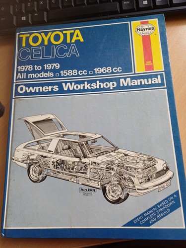 Haynes toyota celica 1978 - haynes, to