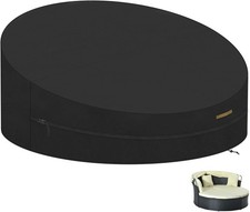 VANSHEIM Patio Rattan Day Bed