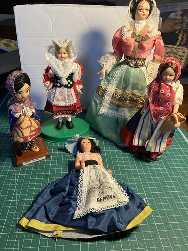 Vintage souvenir dolls - vintage,