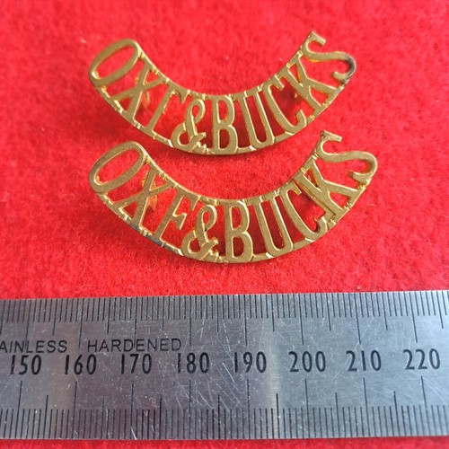 Ww1 oxf bucks shoulder gild - ww1,