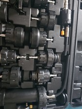 18 Piece Radiator Pump Pressure Tester and Vacuum Pump Kit for Cooling System