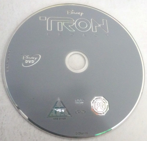 Tron legacy dvd - tron, disc