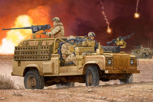 Hobbyboss land rover - 1:35,