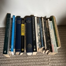 Vintage Antique Poetry Books