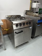 FALCON G2161 OT 4 BURNER COOKER AND OVEN NATURAL GAS