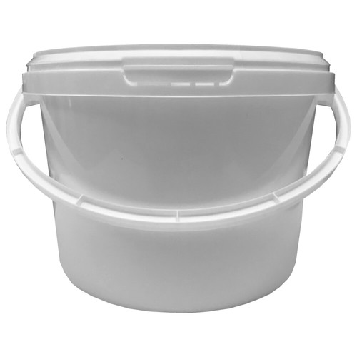 Litre 10pk white plastic - litre,