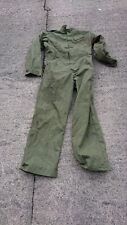 Ladies Or Mens Or Kids Ex Army Use Green Colour Boilersuit Or Overalls.
