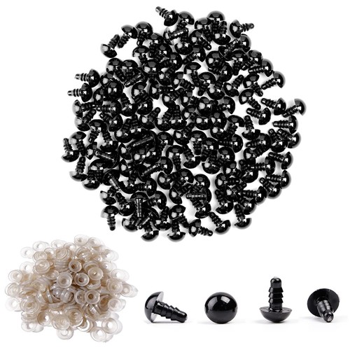 Vanblue safety eyes - 260pcs, 9mm