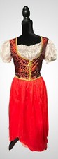 Womens red and - gold,