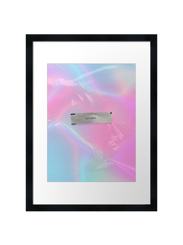 Don panic framed - 2, art