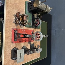 Model Stationary steam engine signal equipment Limited model No 1550 +work Shop