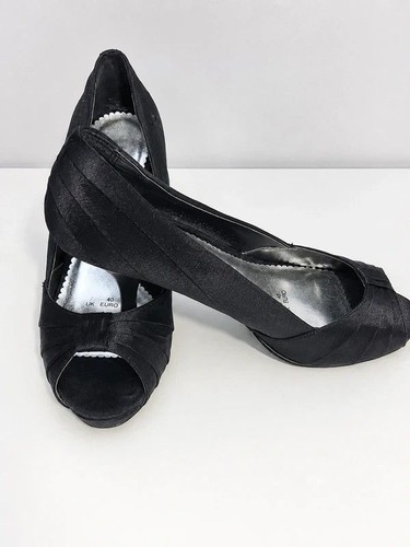 Debut black peep toe - debut,
