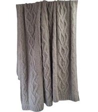 The White Company Throw Beige