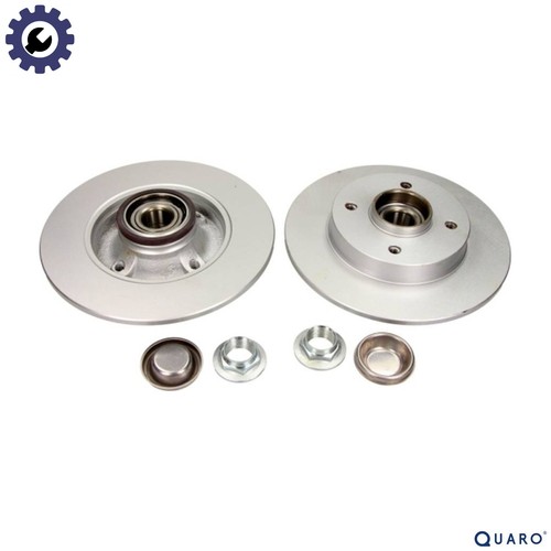 Brake disc qd0711 - 2x,