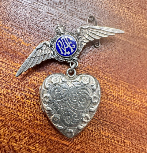 Ww2 raf sterling silver - raf,