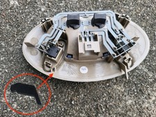 Rover 75 Rear Seat Courtesy Interior Light Clip Fix