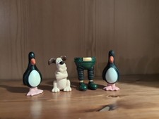Walice & Gromit Figurines X4