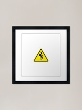 Dangerous royal python framed - dangerous,