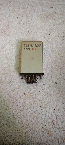 Vintage telephone type 5c9 - vintage,