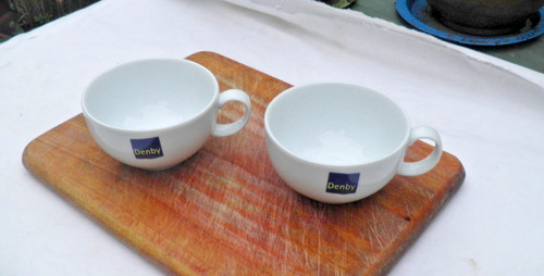 Denby white x small curved - white,
