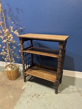 19th Century Oak Etagere by