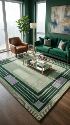 Art deco border - border, rug